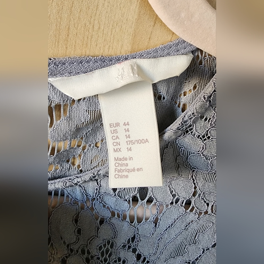 H&M Lace Ruffle Dress - Picture 5 of 5
